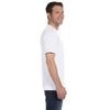 Hanes Men's White 6.1 oz. Beefy-T