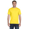 Hanes Men's Yellow 5.2 oz. ComfortSoft Cotton T-Shirt