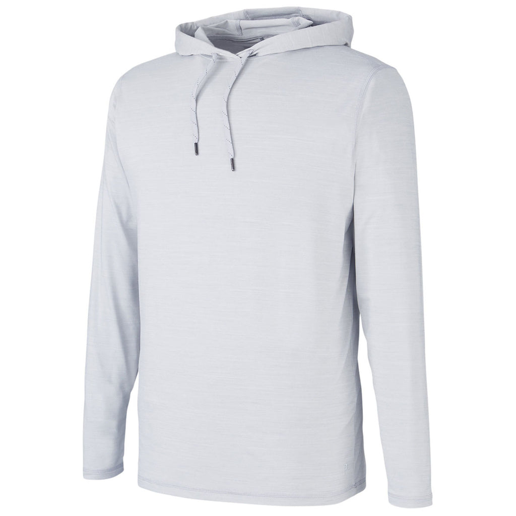 Puma Golf Men's High Rise Heather Cloudspun Grylbl Hooded Pullover