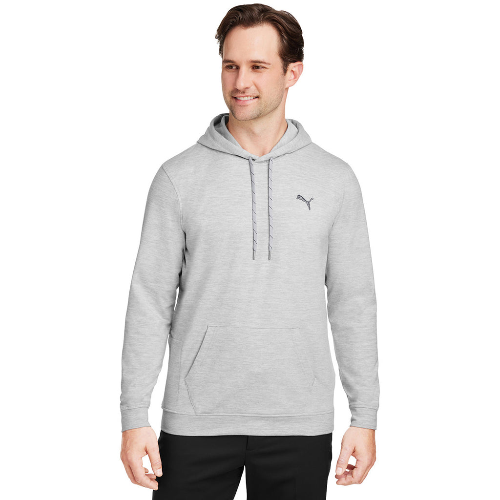 Puma Golf Men's High Rise Heather Cloudspun Progress Hooded Sweatshirt