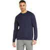 Puma Golf Men's Navy Blazer Heather Cloudspun Grey Label Crewneck Sweater