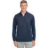 Puma Golf Men's Navy Blazer/Ski Patrol Volition Camo Cover Quarter-Zip