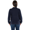 Charles River Women's Navy Crosswind Quarter Zip Sweatshirt