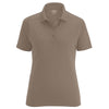 Edwards Women's Silver Tan Snag-Proof Short Sleeve Polo