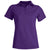 Edwards Women's Purple Hi-Performance Mesh Short Sleeve Polo