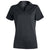 Edwards Women's Steel Grey Performance Flat-Knit Short Sleeve Polo