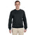 Jerzees Men's Black 8 Oz. Nublend Fleece Crew