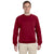 Jerzees Men's Cardinal 8 Oz. Nublend Fleece Crew