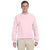 Jerzees Men's Classic Pink 8 Oz. Nublend Fleece Crew