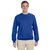 Jerzees Men's Royal 8 Oz. Nublend Fleece Crew