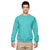 Jerzees Men's Scuba Blue 8 Oz. Nublend Fleece Crew