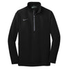 Nike Men's Black Dri-FIT Long Sleeve Half Zip Wind Shirt