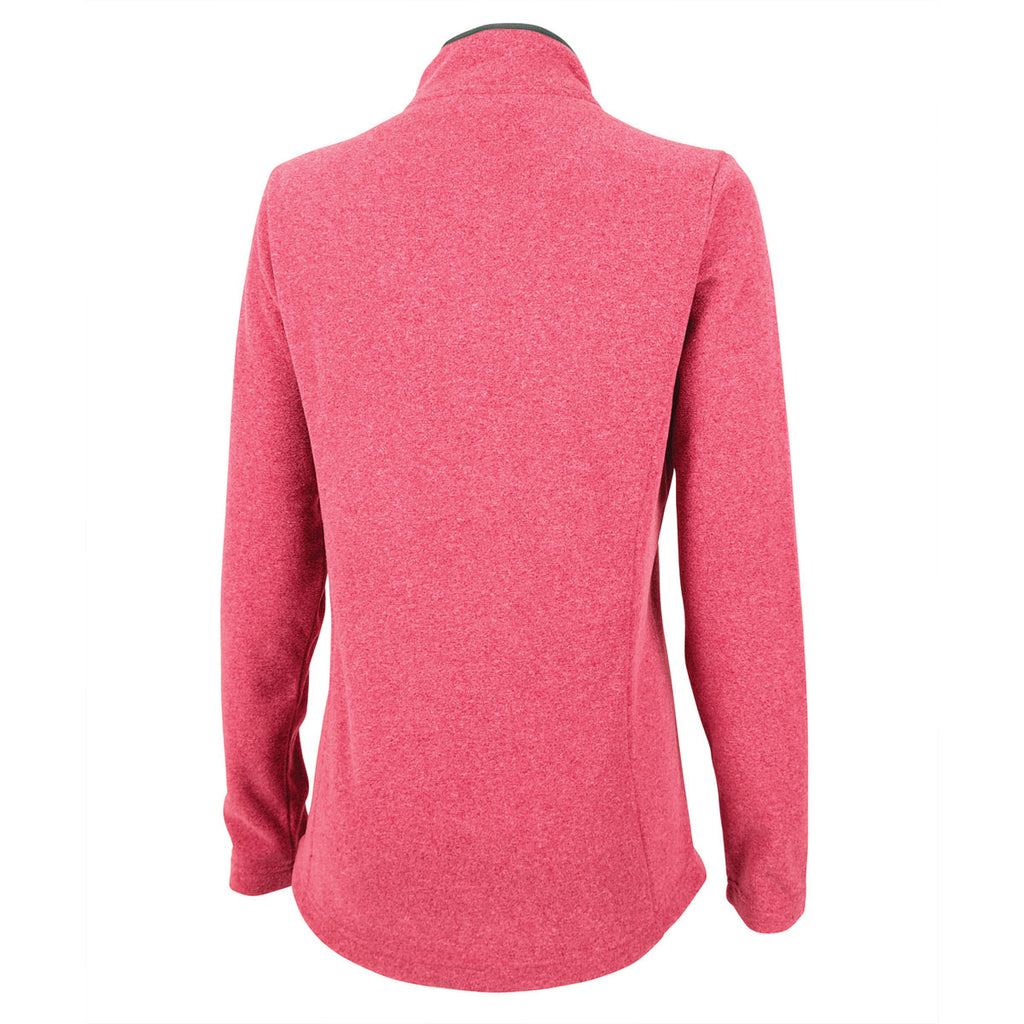 Charles River Women's Red Heather Bayview Fleece