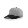 Richardson Heather Grey/Black On-Field Combination Wool Blend R-Flex Cap