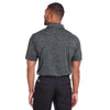 Puma Golf Men's Black Icon Heather Polo