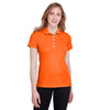 Puma Golf Women's Vibrant Orange Fusion Polo