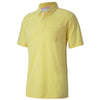 Puma Golf Men's Dusky Citron Signature Pocket Golf Polo