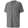 Puma Golf Men's Quiet Shade Cloudspun Henley Golf Shirt