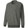 Puma Golf Men's Thyme Camo Wind Long Sleeve Golf Shirt