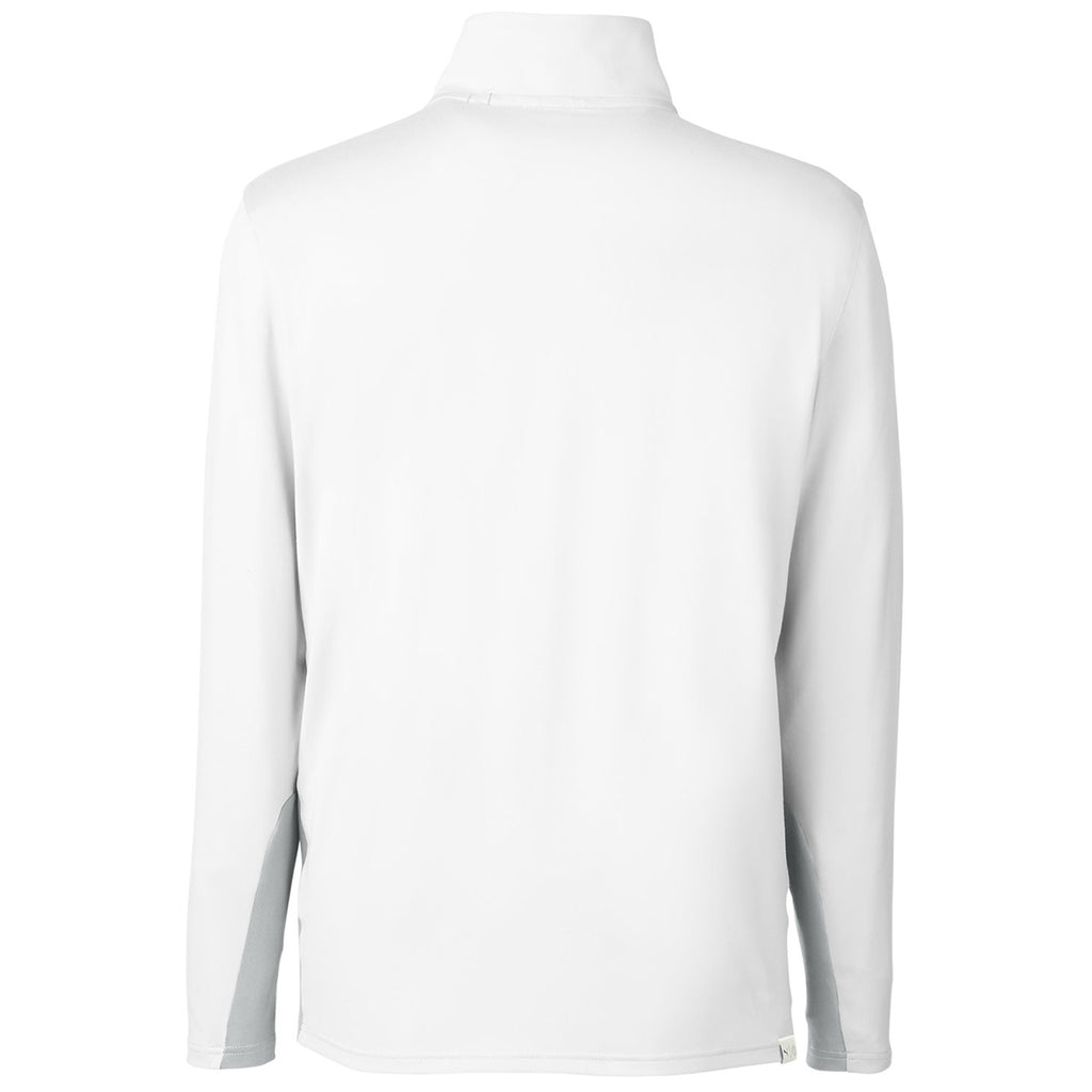 Puma Golf Men's Bright White Gamer Golf 1/4 Zip