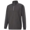 Puma Golf Men's Puma Black/Quiet Shade Cloud Spun T7 Golf Quarter Zip