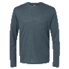 Next Level Men's Indigo Triblend Long-Sleeve Crew Tee