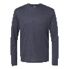 Next Level Men's Vintage Navy Triblend Long-Sleeve Crew Tee