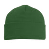 Pacific Headwear Dark Green Knit Fold Over Beanie