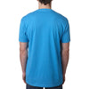 Next Level Men's Turquoise Premium CVC V-Neck Tee