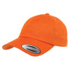 Yupoong Orange Adult Low-Profile Cotton Twill Dad Cap