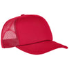 Yupoong Red Classic Curved Foam Trucker Cap