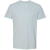 Next Level Men's Light Blue Premium Fitted Sueded Crew