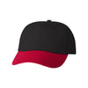 Valucap Black/Red Econ Cap