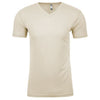 Next Level Men's Natural Premium Fitted Sueded V-Neck Tee