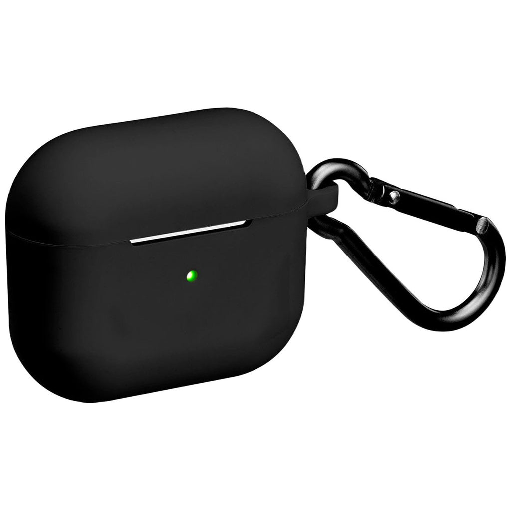 Best Buy Black Essentials - Silicone Case for Apple AirPods (3rd Generation)