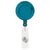 Good Value Translucent Blue Promo Retractable Badge Holder