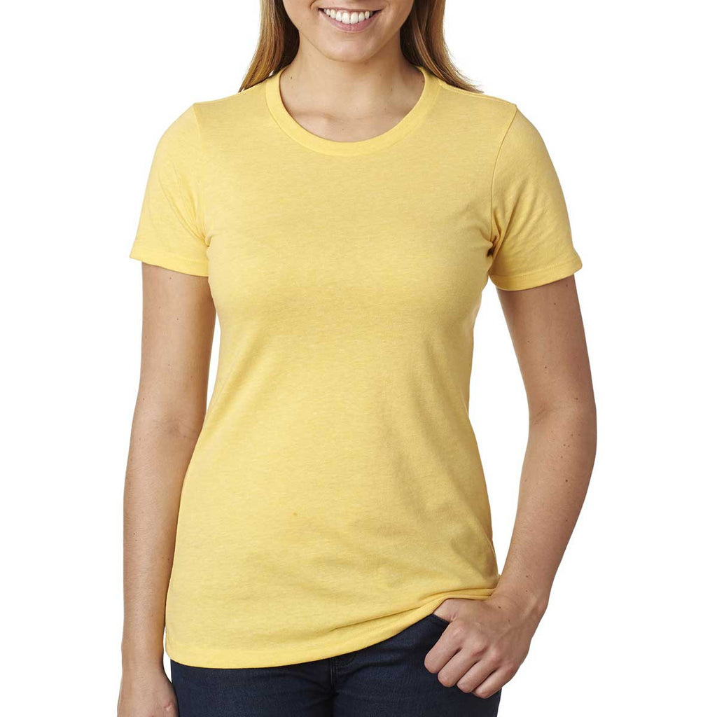 Next Level Women's Banana Cream CVC Crew Tee