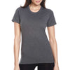 Next Level Women's Charcoal CVC Crew Tee