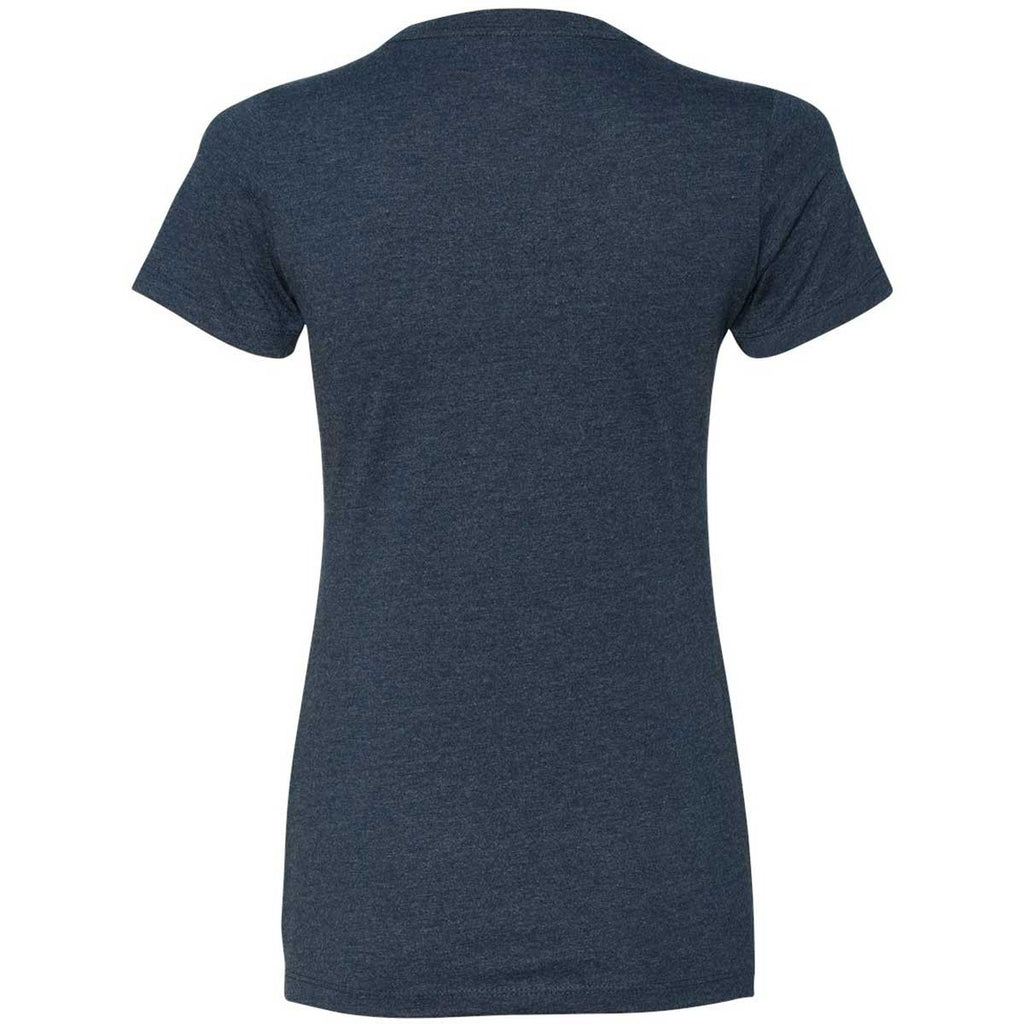 Next Level Women's Midnight Navy CVC Crew Tee