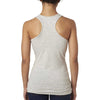 Next Level Women's Light Heather Grey Jersey Racerback Tank