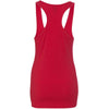 Next Level Women's Red Jersey Racerback Tank