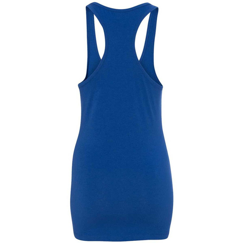 Next Level Women's Royal Jersey Racerback Tank