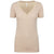 Next Level Women's Cream CVC Deep V Tee