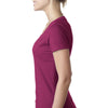 Next Level Women's Lush CVC Deep V Tee