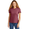 Gildan Women's Maroon Mist Softstyle CVC T-Shirt