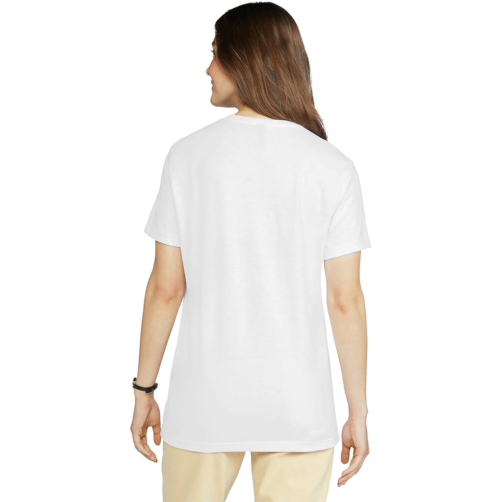 Gildan Women's White Softstyle CVC T-Shirt