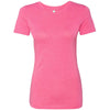 Next Level Women's Vintage Pink Triblend Crew