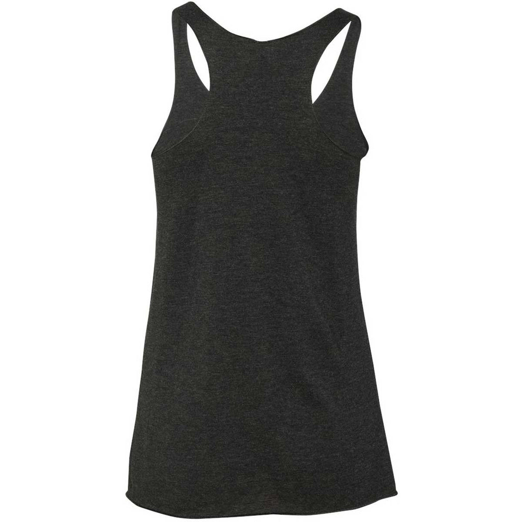 Next Level Women's Vintage Black Triblend Racerback Tank