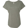 Next Level Women's Venetian Grey Triblend Dolman