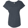 Next Level Women's Vintage Navy Triblend Dolman